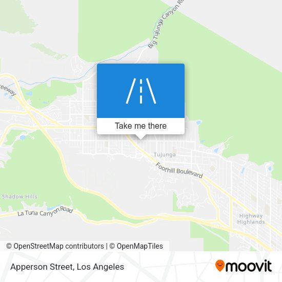 Mapa de Apperson Street