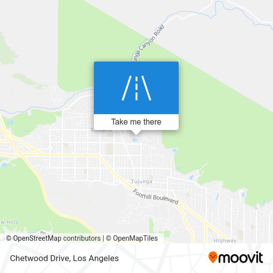 Mapa de Chetwood Drive