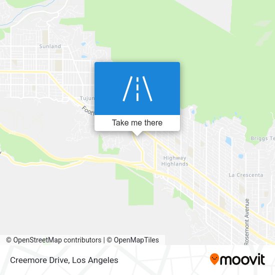 Mapa de Creemore Drive