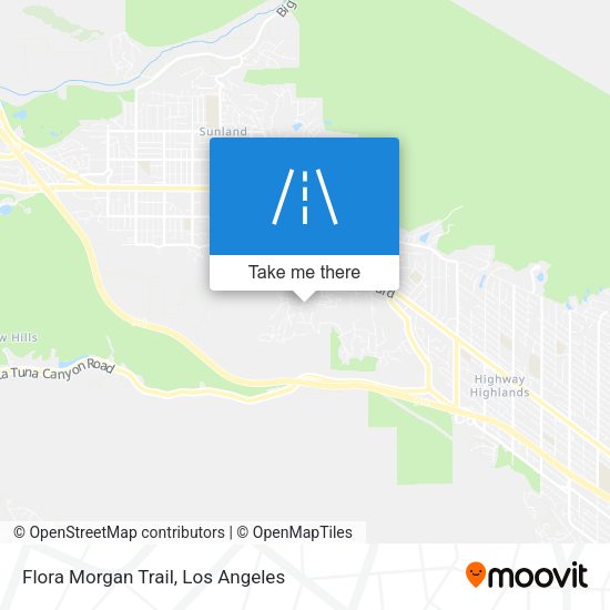 Mapa de Flora Morgan Trail