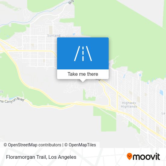 Floramorgan Trail map