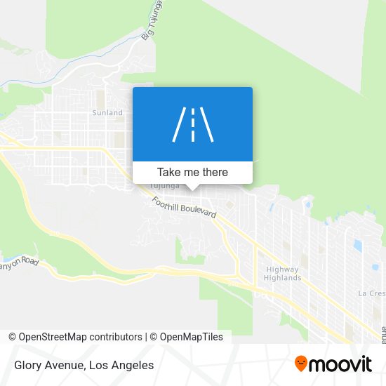 Mapa de Glory Avenue