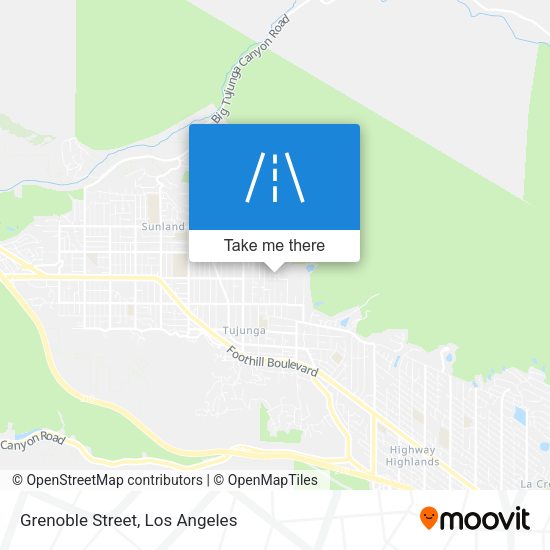 Grenoble Street map