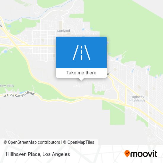 Mapa de Hillhaven Place