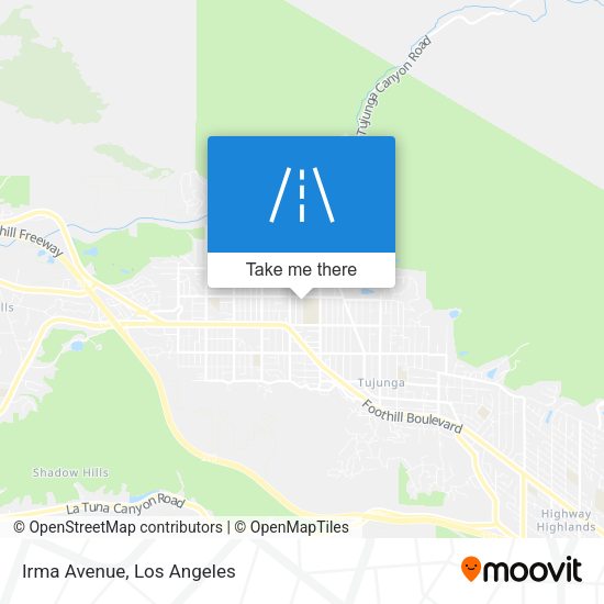 Mapa de Irma Avenue