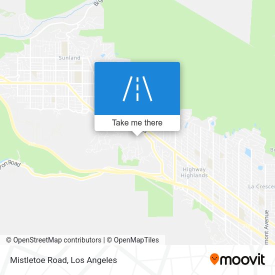 Mapa de Mistletoe Road