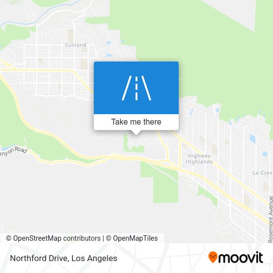 Mapa de Northford Drive