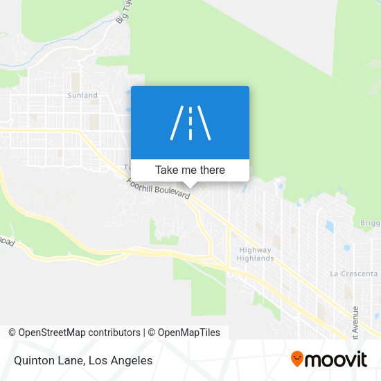 Mapa de Quinton Lane