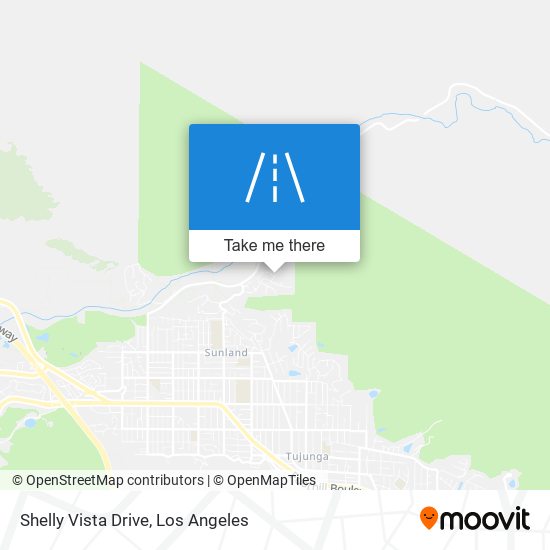 Shelly Vista Drive map