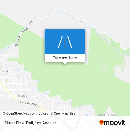 Sister Elsie Trail map