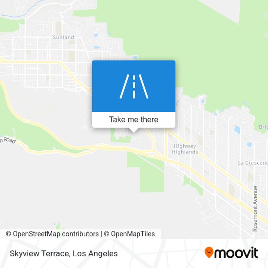 Mapa de Skyview Terrace