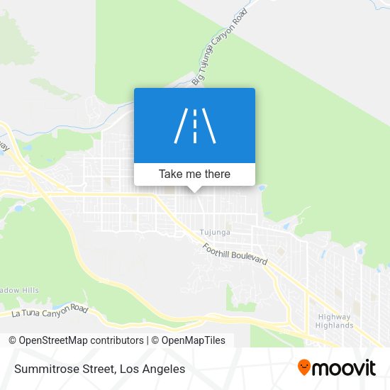 Summitrose Street map