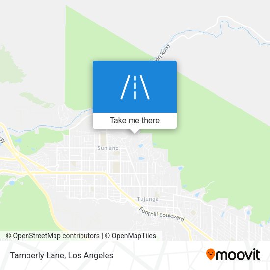 Mapa de Tamberly Lane