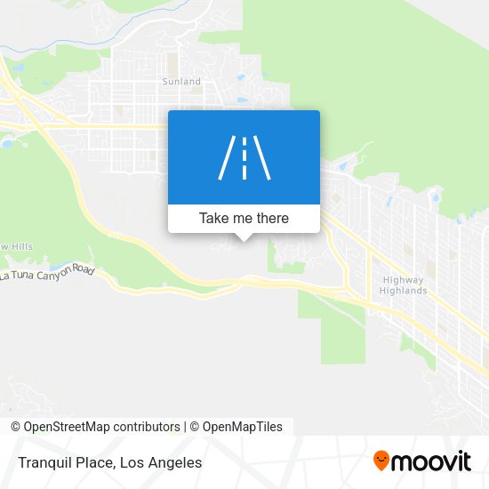 Tranquil Place map