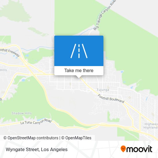 Wyngate Street map
