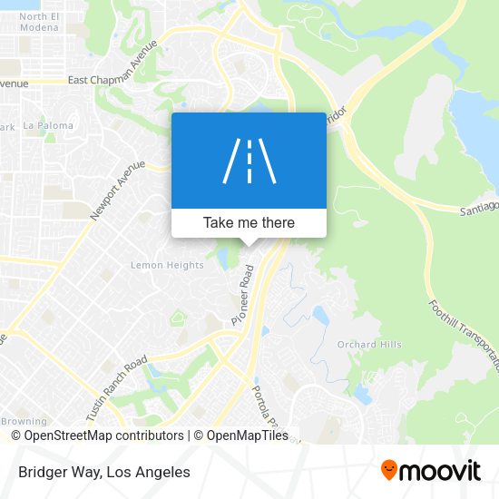 Mapa de Bridger Way