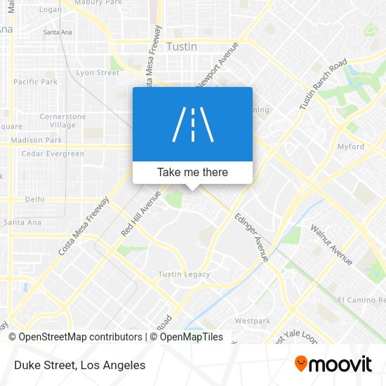 Mapa de Duke Street