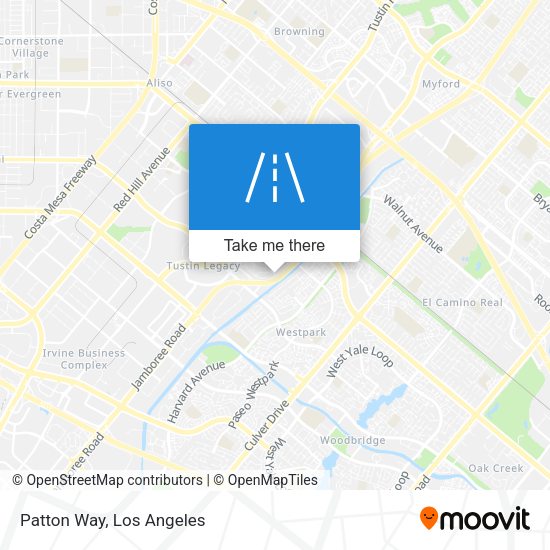 Mapa de Patton Way