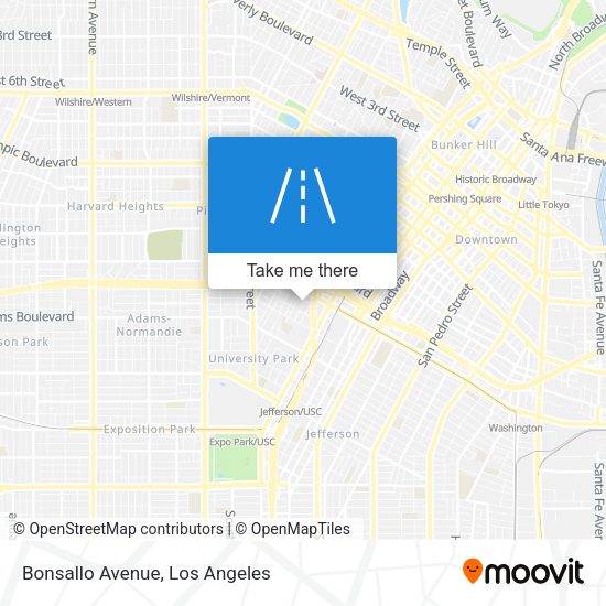 Mapa de Bonsallo Avenue