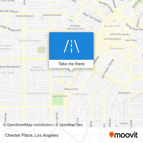 Mapa de Chester Place