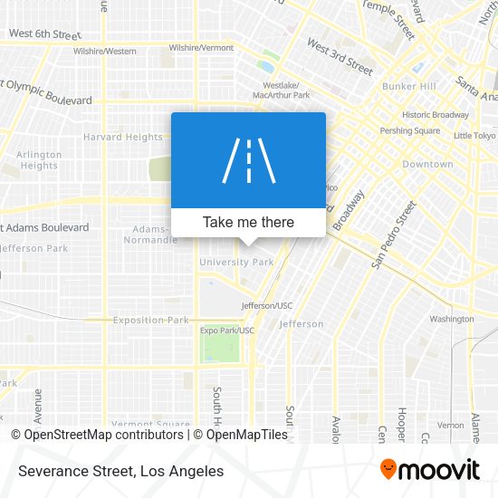 Mapa de Severance Street