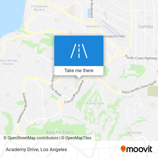 Academy Drive map