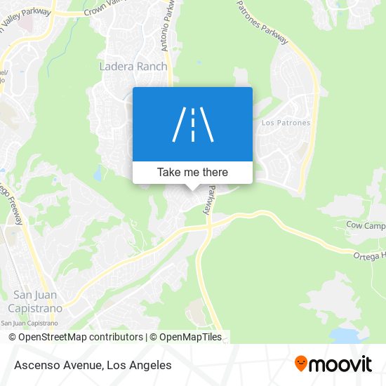 Mapa de Ascenso Avenue