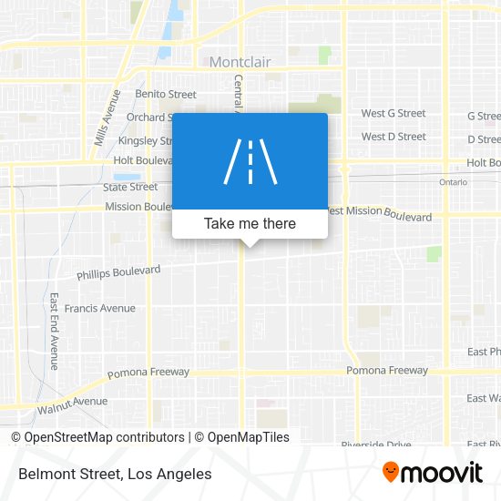 Mapa de Belmont Street
