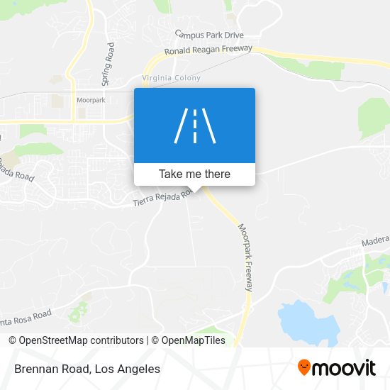 Mapa de Brennan Road