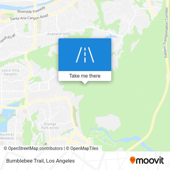 Mapa de Bumblebee Trail
