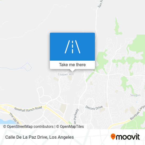 Mapa de Calle De La Paz Drive