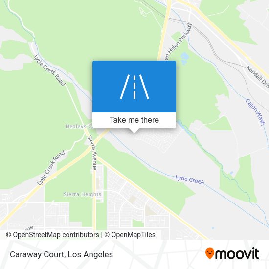 Mapa de Caraway Court