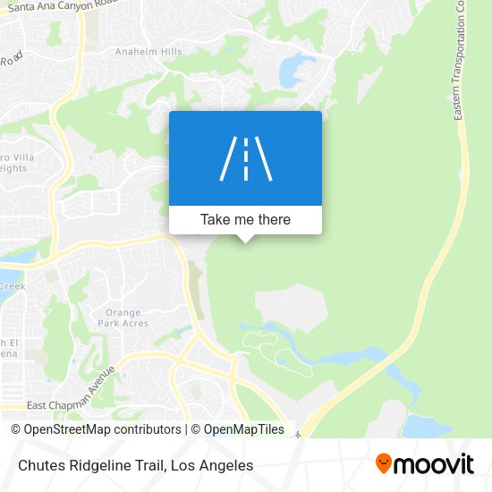 Mapa de Chutes Ridgeline Trail