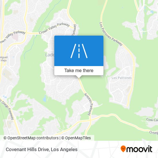 Covenant Hills Drive map