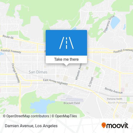 Mapa de Damien Avenue
