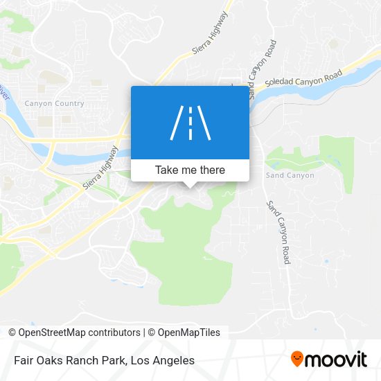 Fair Oaks Ranch Park map