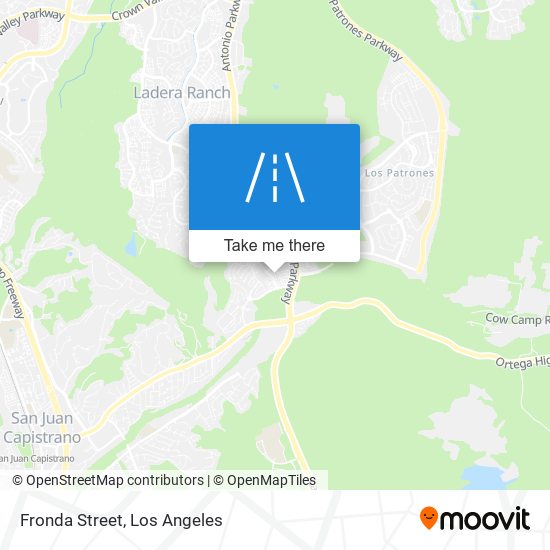 Mapa de Fronda Street