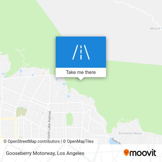 Mapa de Gooseberry Motorway