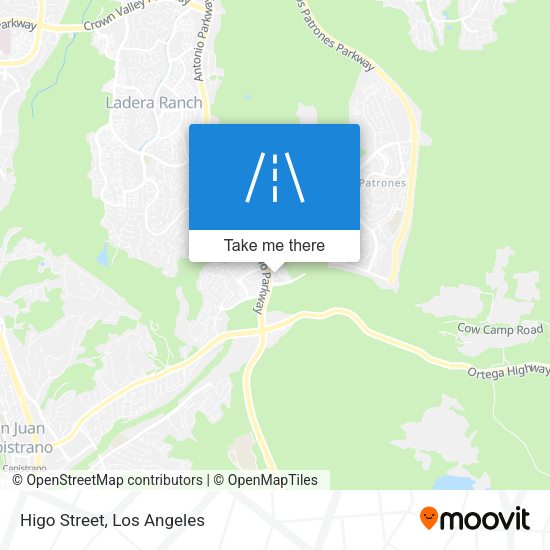 Mapa de Higo Street
