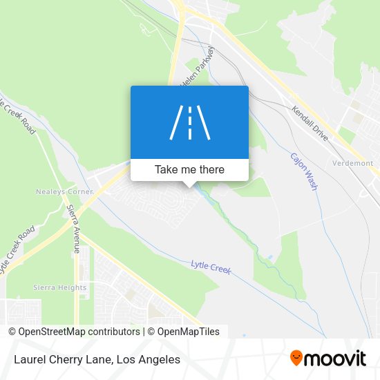 Mapa de Laurel Cherry Lane
