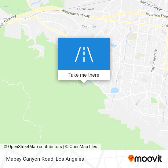 Mapa de Mabey Canyon Road
