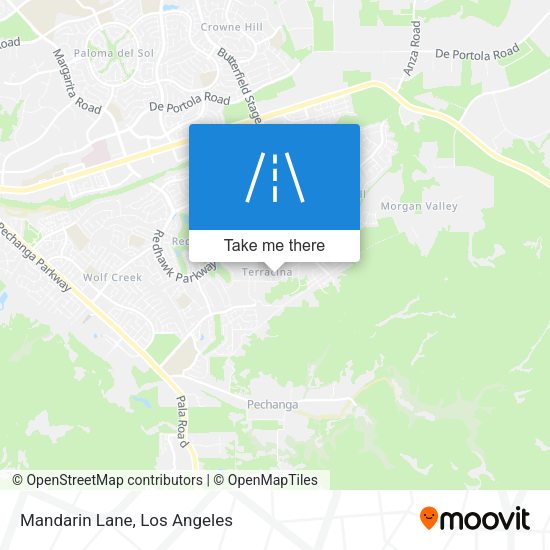 Mapa de Mandarin Lane