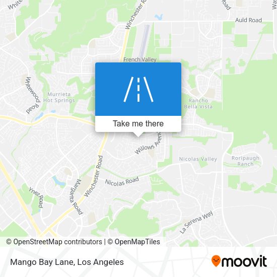 Mapa de Mango Bay Lane