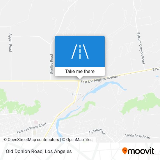 Mapa de Old Donlon Road