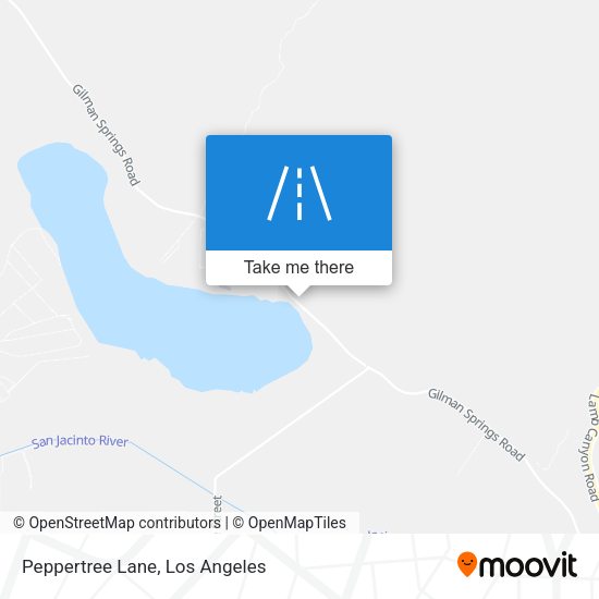 Peppertree Lane map