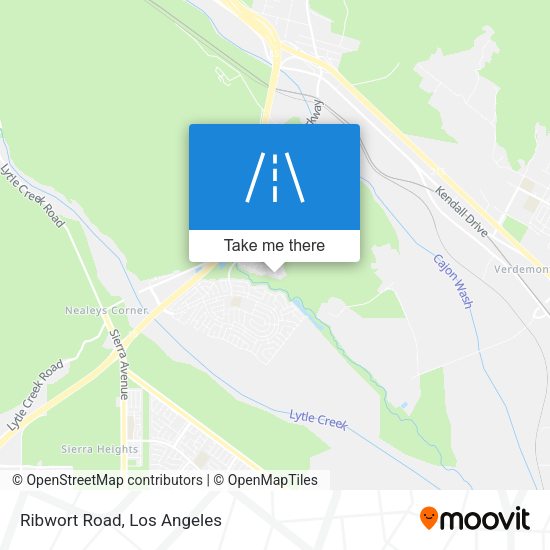 Mapa de Ribwort Road