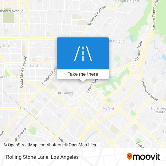 Mapa de Rolling Stone Lane