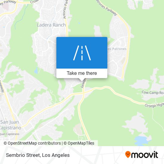 Sembrio Street map