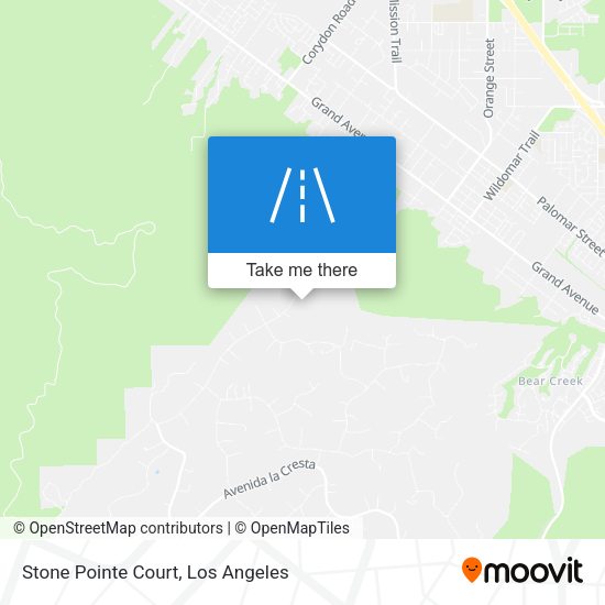 Stone Pointe Court map