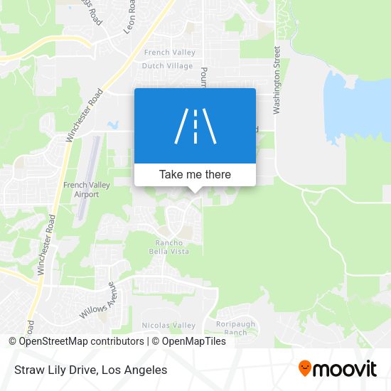 Straw Lily Drive map
